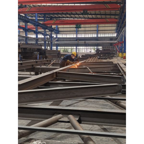Commercial High Rise Frame Steel Metal Building Fabrication Seismic Resistance