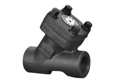 Swing / Piston Forged Steel Valve 1/2 - 2 Recessed Body Bonnet Joint Design