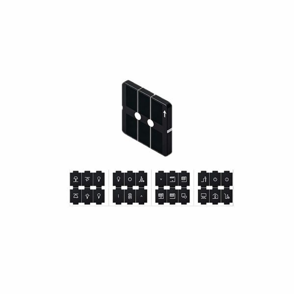 MTN6270-0010 KNX Push-button Pro Foil Set 24 Symbols 3 Prefab Foils System M Spare Part
