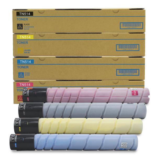 TN514 Тонерные картриджей для Minolta Bizhub C458/558/658 Подходит для Konica Minolta Bizhub C458/558/658