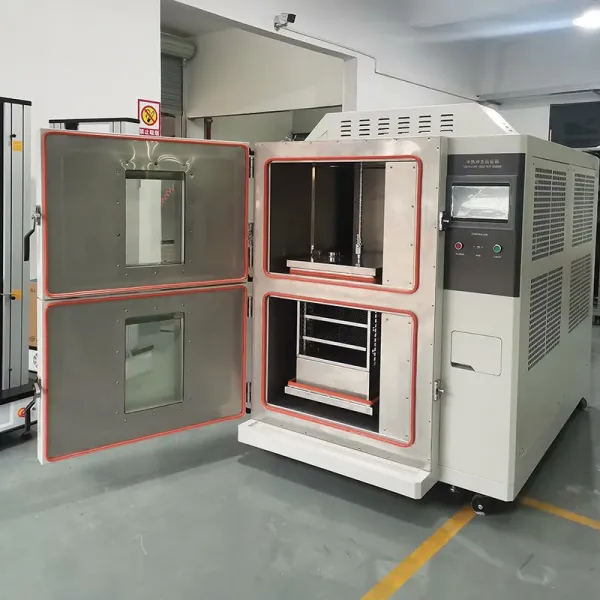 UP-6118 Stainless Steel304 Three Phase Thermal Shock Testing Chamber with Rapid Temperature Conversion for Semiconductor Test