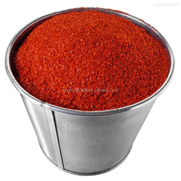 La poudre brute de poivron rouge de BARBECUE a pulvérisé Chili Powder Stemless doux