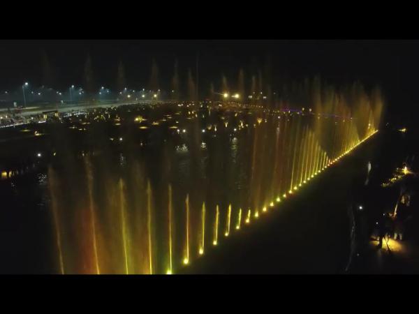 Water Dancing Pakistan Musical Fountain Stainless Steel 304