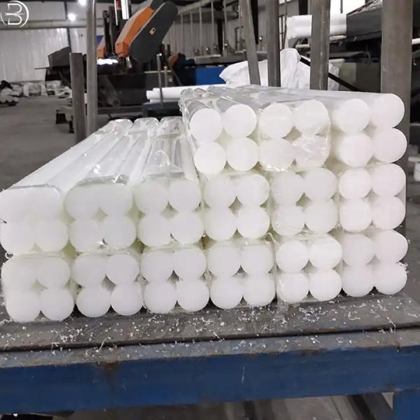 Large HDPE PE Polyethylene Rods Extruded White Black