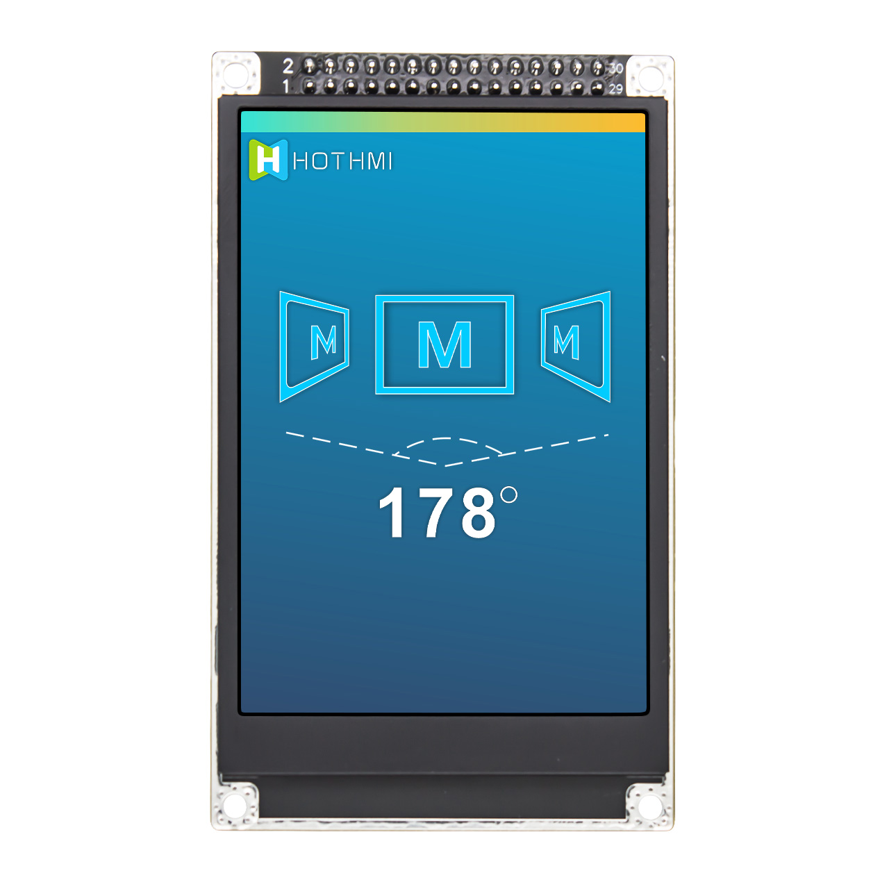 5 индикаторная панель модуля экрана 800x480 UART TFT LCD дюйма умная серийная с сопротивляющимся касанием