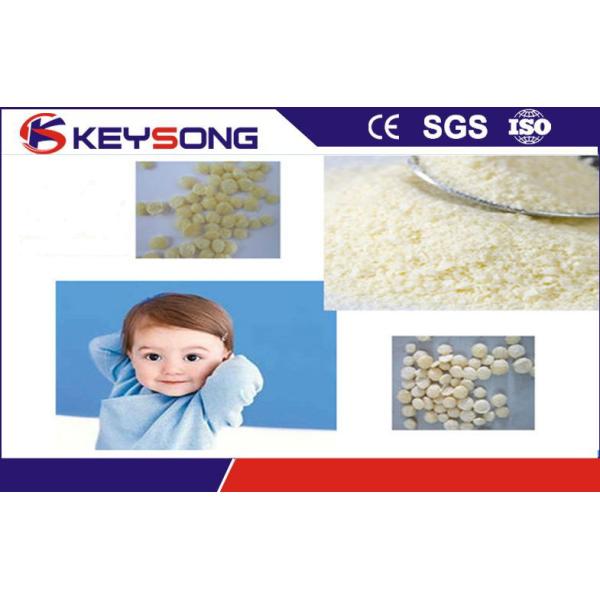 Cereal Double Screw Extruder Machine , Nutritional Baby Rice Powder Making Machine