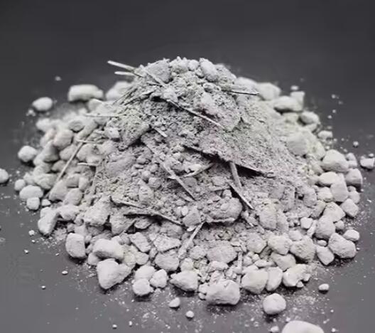 Rongsheng Alumina Steel Fiber Castable High Quality Abrasion Resistant Steel Fiber Refractory Castables For Industrial Furnace