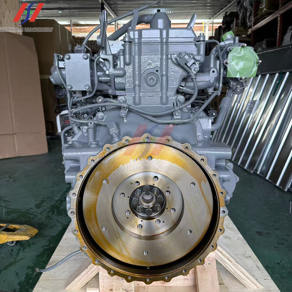 Isuzu 4HK1XDEAA-01 4-cylinder Diesel Engine 133kw 2000rpm Excavator 4HK1 Common Rail Engine Parts