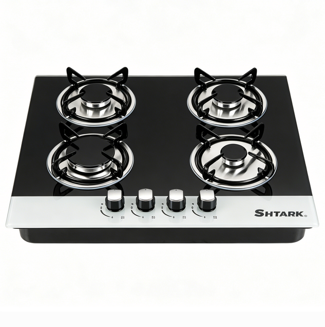 4 Burner Gas Hob Stove Built in OEM/ODM Smart Home Appliances Factory