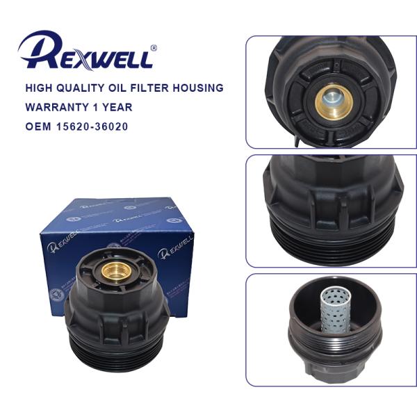 15620-36020 15620-36010 Oil Filter Cap Assembly Oil Filter Housing For Toyota Lexus Camry Highlander RAV4 Venza Scion