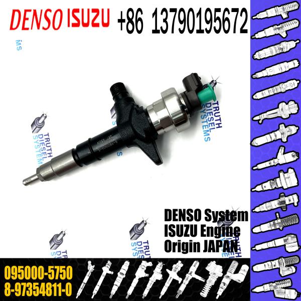 Новый высококачественный инжектор дизельного топлива 8973548110 коллектора системы впрыска топлива 0950005750 8-97354811-0 095000-5750