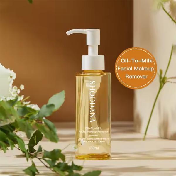 Private Label Liquid Makeup Remover Face Cleansing Oil Moisturizing Makeup Remover Deep Cleansing Oil for All Skin Types