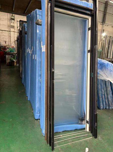 10mm 12mm Frosted Glass Door With Aluminum Alloy Framed For Shower Enclosure Shower Room