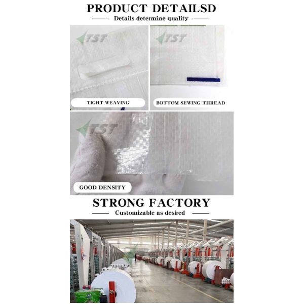 Customized Color Size 50kg PP Woven Bag For Agriculture Flour Seed