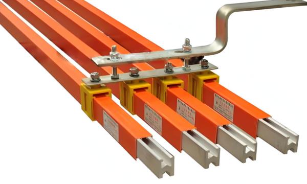 Single Pole Insulated Conductor Rail For EOT Crane 50 Ton