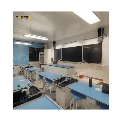 Painting School Physics Lab Room for Modern Scientific Research