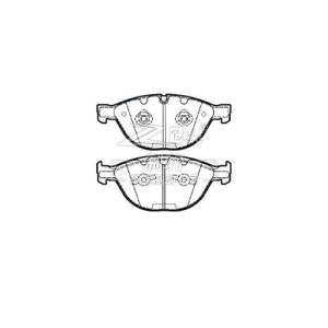 BMW E60 D1151 Передние керамические тормозные колодки 34116763652 ATE тормозная система