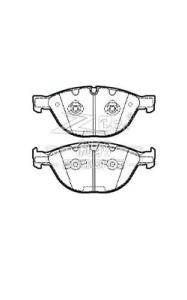 BMW E60 D1151 Front Ceramic Brake Pads 34116763652 ATE Braking System