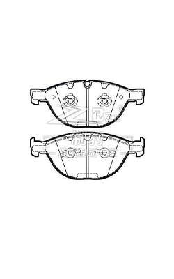 BMW E60 D1151 Front Ceramic Brake Pads 34116763652 ATE Braking System