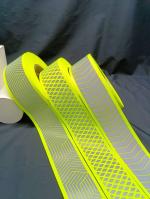 1cm 2cm 5cm Tissu réfléchissant Couleurs et tailles personnalisables