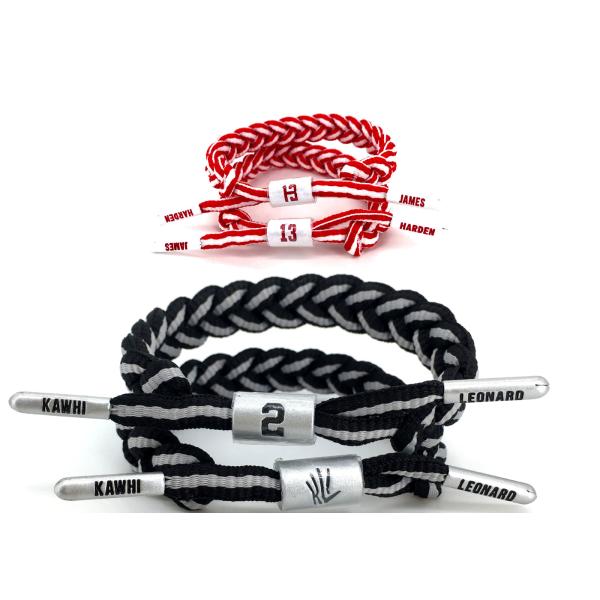 NBA Star Series Basketball Braided Bracelet Leonard Fashion Lace Braided Bracelet