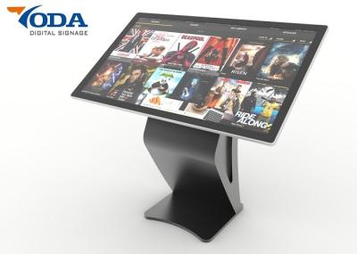 43 quiosque do serviço do auto do tela táctil da informação do monitor de exposição do quiosque do tela táctil da polegada FHD LCD