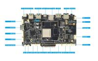 Android 12 RK3588 Quad-core Mainboard 1000M Ethernet 5G Wifi For LCD Digital Signage