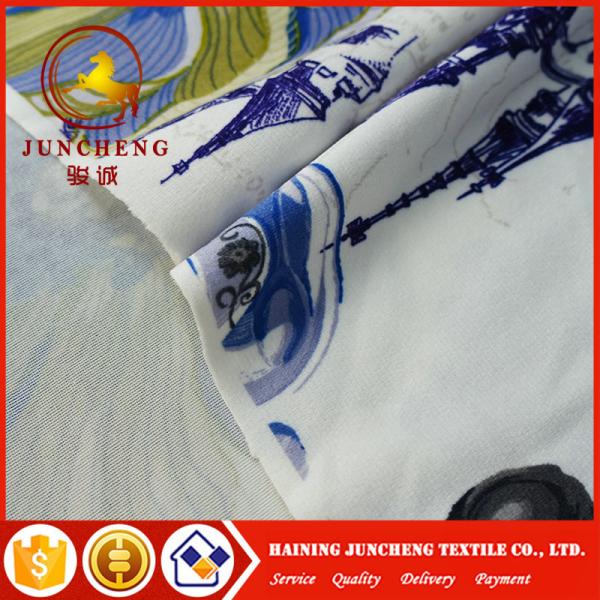 100% polyester transfer paper printing holland sofa fabric for Angola
