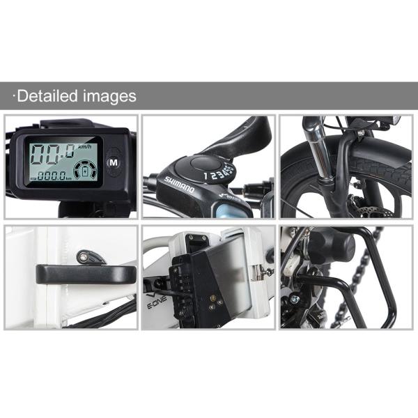 OEM Electric Folding Bicycle 20 Inch Foldable Ebike NEW Fold Up Electric Bike