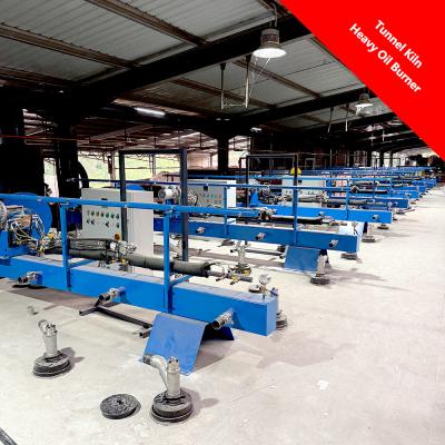 Low Pollution High Temperature Brick Kiln Heavy Fuel Oil Burner For Performance