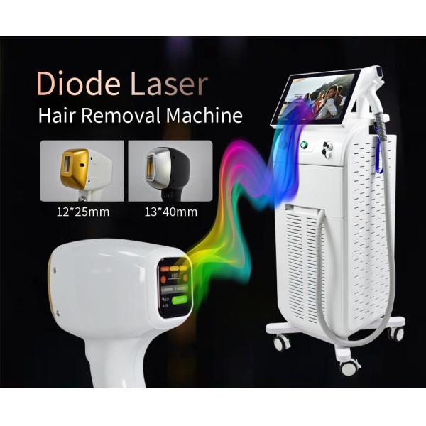 808nm Laser Diode Hair Removal Machine 4K 1600W Three Wavelength