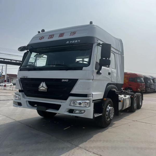 430hp Used Tractor Trailer Sinotruk Howo T7H 10 Wheels diesel manual