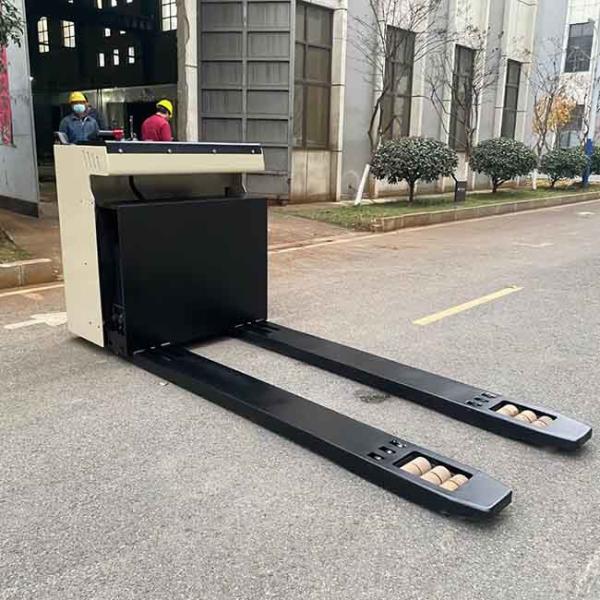 Side Stand Hydraulic Pallet Truck 5Ton -8Ton Powered Pallet Stacker