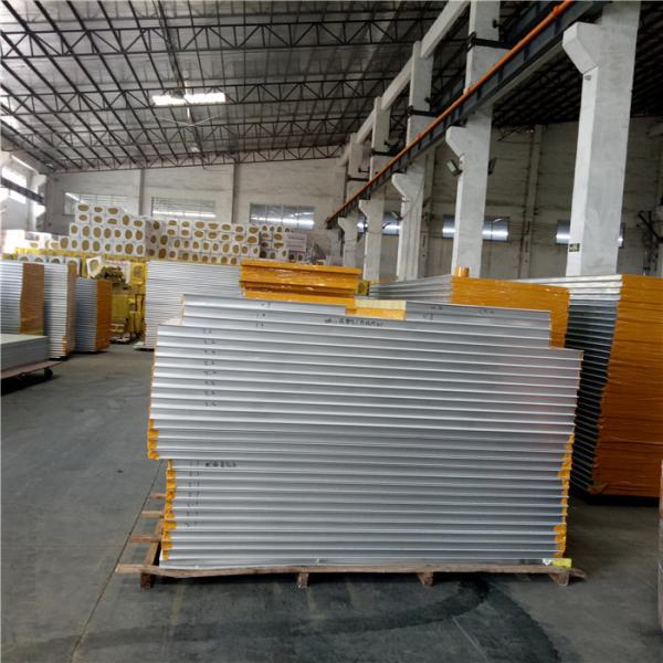 construction real estate rock wool sandwich panel with film with film 3000x1150x50mm