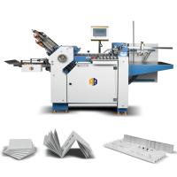 Machine à plier du papier industriel durable de largeur 480 mm 6 plaques à boucle pour l'industrie