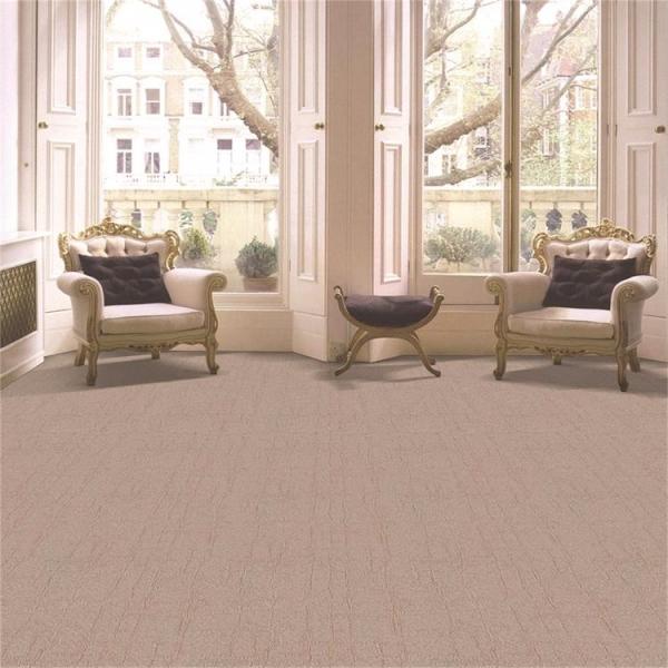 Shaggy Maroon Red 100%nylon floor carpet for star hotel