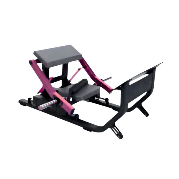 Tension Glute Bridge Machine U+G1002 Pre Aligned Padded Comfortable Variable Height