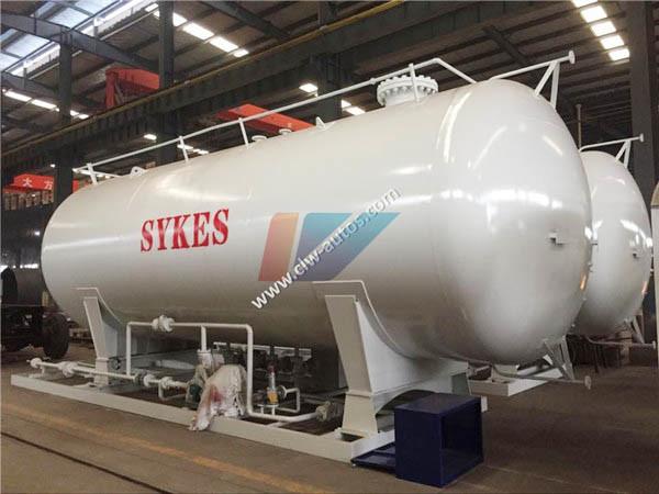 Aço carbono 40000 de 20MT LPG do gás litros de tanque de armazenamento que cozinha o posto de gasolina do gás