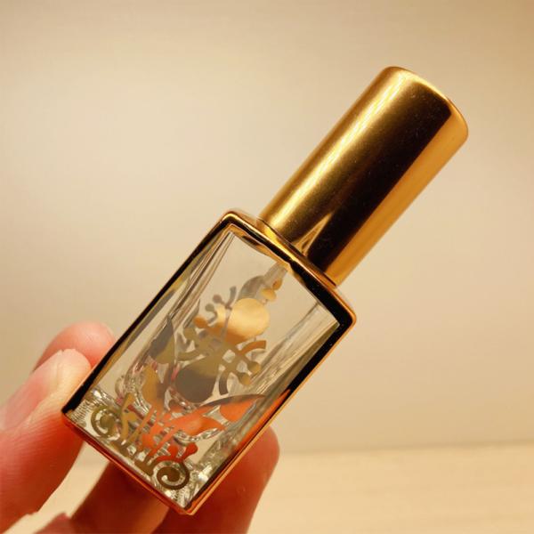 10 ml Botão de Perfumes UV Eletroplacado Tubo de Vidro Botão de Distribuição de Perfumes de Spray de Alumínio