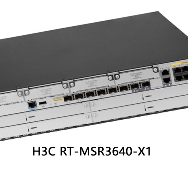 H3c Rt-Msr3640-X1 Series Router Products Carton Forwarding Performance 10g SFP+