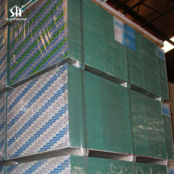 Moisture Resistant Gypsum Board for Hotel Bathroom Renovation and Damp Interior Walls