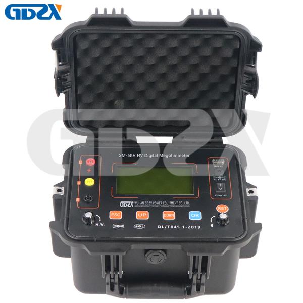 GM-5KV Microcomputer Control 5KV Voltage Adjustable Insulation Resistance Test Equipment