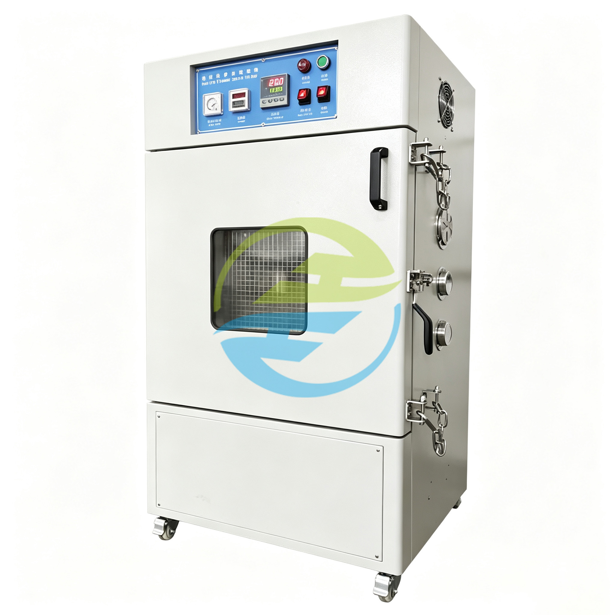 High Temperature Battery Thermal Shock Test Chamber for Battery Testing Equipment with RT~200°C Uniform Hot Air Circulation and 400×400×400mm Test Chamber