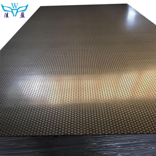 Custom Hot Press 12mm Film Faced Plywood For Car Flooring