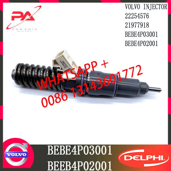 4 injetor Assy BEBE 4P03001 21977918 de Pin BEBE 4P02001 DELPHI Common Rail Diesel Fuel 22254576 E3.27