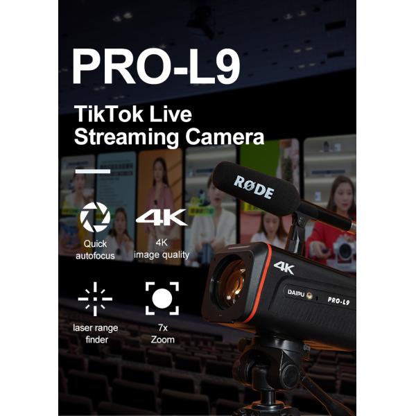 DAIPU PRO-L9 4k HD Optical Zoom Camera for Live Streaming and Video Conference System