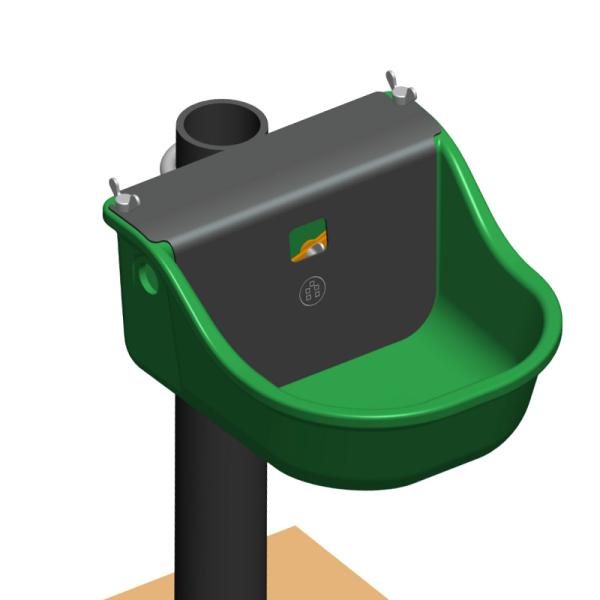 for Horse, Cow, Sheeep Tj-180 Cast Iron Water Bowls Coated Powder Surface Treatment Water Bowl Trough PVC Float