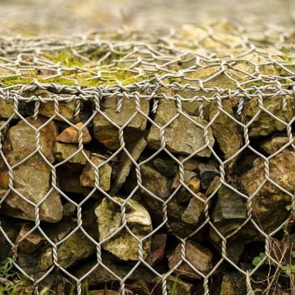 Factory Price Hexagonal Gabion Mesh Hot Dip Galvanized Pvc Coated Gabion Box