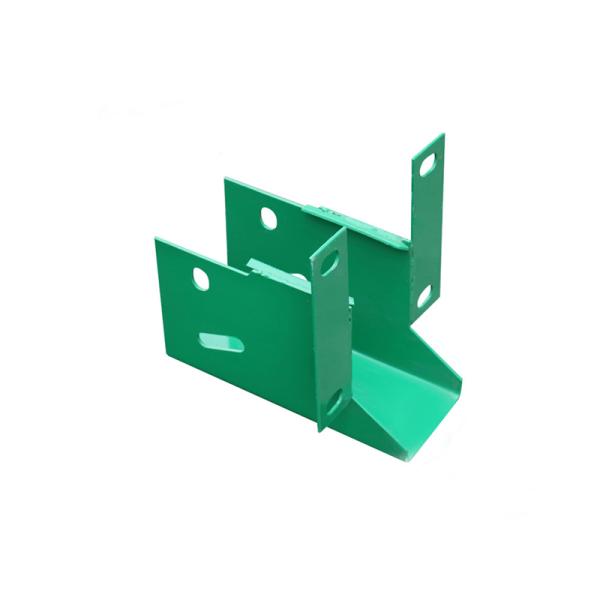 Highway Road Vehicle Barrier Galvanized Powder Coated Thrie Beam W Beam Guardrail