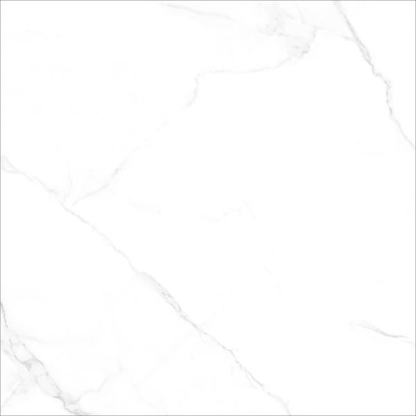 Cararra, carreaux blancs de porcelaine glacée et polie, carreaux de sol en marbre de 600x600 mm
